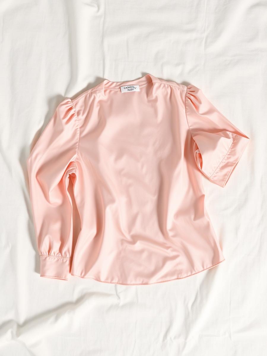 Community styling with Blush Silk Blouse